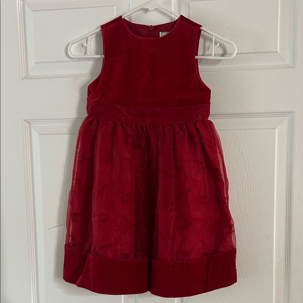 Gymboree Rich Red Formal Kids Dress